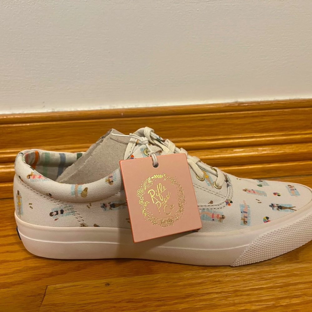 Keds x Rifle Paper Co sunbather print NWT